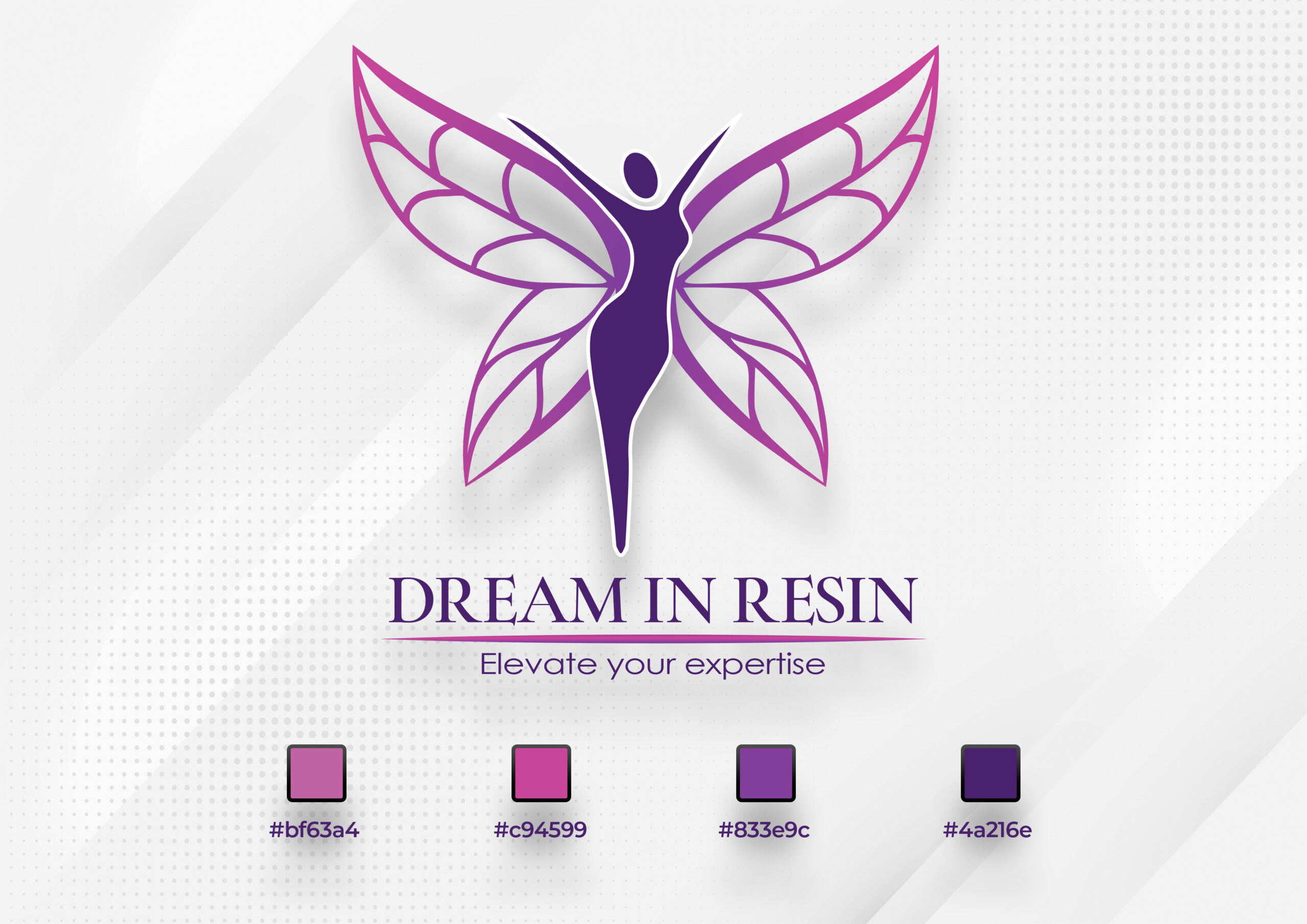 Crafting Modern Masterpieces - Unveiling the Logo for 'Dream in Resin'